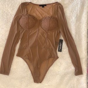 L Nude Haute Monde Body Suit